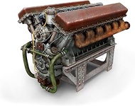 Miniart 1/35 WW.II Soviet Army T-34 Engine (V-2-34) & Transmission Set Plastic Model MA35205