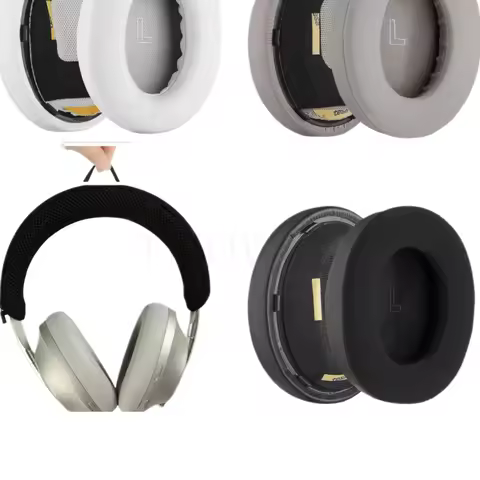 Ear Pad For Bose QuietComfort Ultra QC Ultra Headset Headphones Earpads Cover Replacement Leather / 