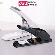 Dập ghim Deli, cỡ lớn 210 trang, Đen, Xám - 1 cái E0395