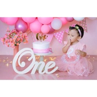 Photo Props Sitter Wooden Letters ONE Birthday Birthday Props