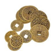 4.2cm 6cm Five Emperor Coins Copper Coins Shunzhi Qianlong Kangxi Copper Coins Antique Copper Coins 