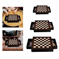 [szluzhen3gv] Wooden Chess Set Board Games Board Games Chess Sets Gift Packaging Family Game W/Stora