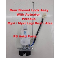 Perodua Myvi / Myvi Lagi Best / Alza Rear Bonnet Lock With Actuator