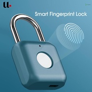 Toho 360 Kitty Smart Fingerprint Door Lock Padlock USB Charging Keyless Anti Theft Travel Luggage Drawer Safety Office Lock Quick Unlock