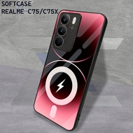 HP [GM72]Glitter Softcase for REALME C75 / C75X Silicone Mica Case Silicon Protective Phone Case Shi