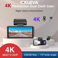 Ekleva Car DVR Wi-Fi GPS 4K Gesture Sensing Dash Cam