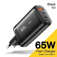 Essager USB Type C Charger GaN Fast Charge Charger 65W QC3.0 PD3.0 USB Charger Cell Phone For IPhone