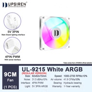 UPSIREN UL-9215 9.2cm Ultra-thin Fan Hydraulic Bearing 92mm Chassis Fan 4pin PWM 2700 RPM Case Fans 