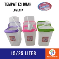 LOVENIA: TEMPAT ES BUAH 15 LITER/ 25 LITER