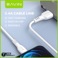 1M USB to Type-C Charger Cable Lightning/ Micro 2/. BAVIN Fast Charge4A