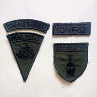 BET EMBROIDERY LOGO SYMBOL PDL BRIGIF MEKANIS 16/ WIRA YUDHA,BRIGADE INFANT MEANIS 16 WIRA YUDHA KOD