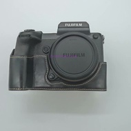 Suitable for Fuji GFX50S Camera Bag Base GFX50S II GFX50R GFX100S Half Cover Protective Leather Case