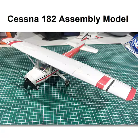 Mini RC Plane Cessna 182 DIY Assembly Model