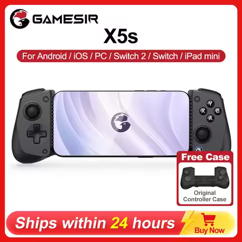 GameSir X5s Phone Gamepad for Android iOS Nintendo Switch 2/1 PC Wireless Controle Tri-mode Connecti