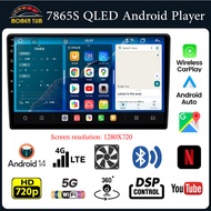 🔥READY STOCK FYT 7865S Android 14 Car Android Player (QLED, DSP, Carplay/Android Auto, 360 system)