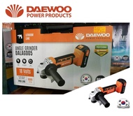 Daewoo 18V Lithium 115mm Cordless Angle Grinder DALAG005