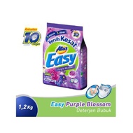 Kao Attack Detergent Powder Easy Purple Blossom 1.2 Kg - bloramart