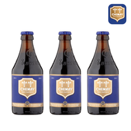 CHIMAY - 正宗比利時修道院啤酒Chimay Blue Trappist Belgium Beer 330ml * 3 樽