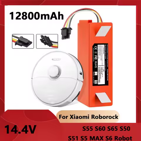 Rechargeable Li-ion Battery for Roborock S4 Max S5 Max S6 MaxV S7 MaxV Q5 Q7 E20 E25 for Xiaomi Miji