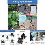 Convenient Attachment Umbrella For Wheelchairs Scooters Electric And