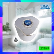 100% original DOE ABS handle Knock Replacement stopcock tap handle square Old Model DOE [T&W Hardwar