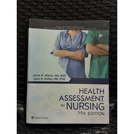 HEALTH ASSESSMENT IN NURSING 7TH EDITION.