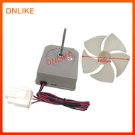 พัดลมตู้เย็น Oma ใหม่มอเตอร์พัดลมแช่แข็ง DC12V KBL-48ZWT05-1204B 4W 1450r/นาทีความยาวเพลา46Mm
