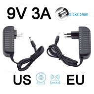 5.5*2.5mm 9volt 3A Switching Power Supplies 110V 220V AC to DC Adapter Converter Charger Lighting Tr