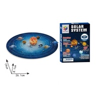27pcs DIY 3D Puzzle Solar System Mini Educational Toys Simulation Solar System Planets