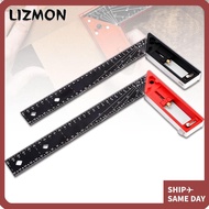 LIZMON Right Angle Ruler, Universal Combination L Square Right Angles Ruler Measuring Ruler, Multi-A