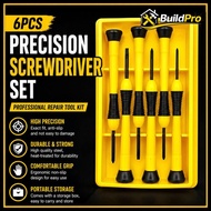 Precision 6 pcs Screwdriver Set Topi Jerami Gandum Watch Jewelry Glasses Electronic Small Screw