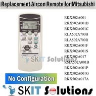 Replacement Heavy Industries Mitsubishi Aircon Remote Control Air Con Conditioner AC Controller RKT502A420 RKX502A001