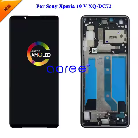 AMOLED Original LCD For Sony Xperia 10 V LCD Display For Sony Xperia 10 V XQ-DC72 Screen Touch Digit