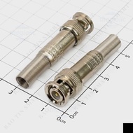 [5 Pieces]- BNC-Q9-75-5 Straight Wire BNC Male Connector Linhkiensmart