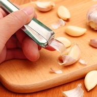 Multifunctional Stainless Steel Grilled Garlic Tongs, Kitchen Peeled Garlic Fast Good, Tweezers Clip