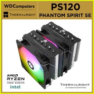 ♞Thermalright PS120 SE Phantom Spirit 120 SE CPU Air Cooler, 7 Heat Pipes AM4 AM5 INTEL 1700