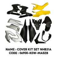 06900-K0W-MA0ZB HONDA ADV160 COVERSET ORIGINAL BSH ADV 160 YELLOW BLACK