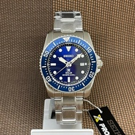 Seiko Prospex SNE585P1 Solar Power Blue Dial Analog Sapphire Men's Diver's Watch