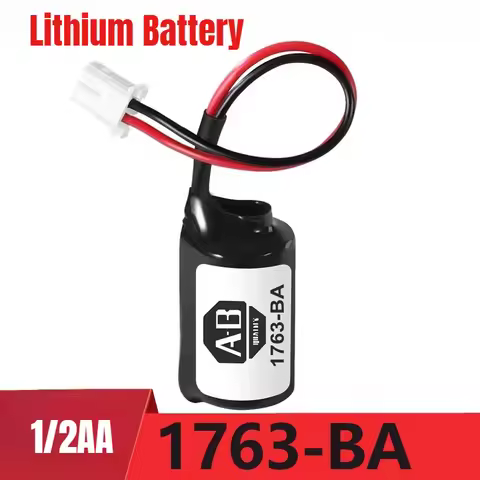 New AB PLC Battery 1763-BA 3V A-B PLC Lithium Battery CR14250SE 1/2AA