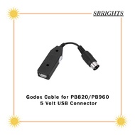 Godox Cable for PB820/PB960 5 Volt USB Connector