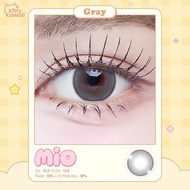 คอนแทคเลนส์ Mio ✨ Brown / Gray (Kitty Kawaii) ขนาดมินิ 🌷 ตาหวาน ละมุนแบบมีมิติ