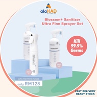 ✨Alakad✨ Blossom+ Sanitizer Ultra Fine Sprayer Set Alcohol Free Blossom Scent Kill 99.9% Germs