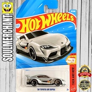TOYOTA Hot Wheels 20 GR Supra Silver Diecast JDM Sports CarTOYOTA