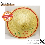 19" Big Grass Straw Farmer Hat