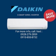 Daikin 2.5HP D-Smart Inverter Airconditioner