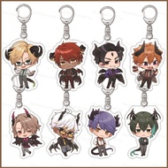 Sta6 Obey Me acrylic keychain anime cartoon bag pendant