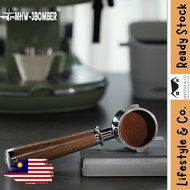 MHW-3BOMBER Coffee Bottomless Portafilter for 58mm Espresso Machine Replaceable Filter Basket