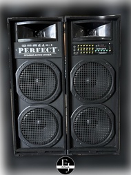 speaker 15inch double perfect