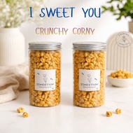 I SWEET YOU X Corny Crunchies, BBQ Flavour, Golden corn Crunch, Crispy Corn Bites, Corn Pops