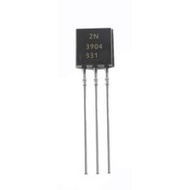 [AI Electronics] * 2N3904 3904 In-Line Triode TO-92 0.2A/40V 10 Pieces